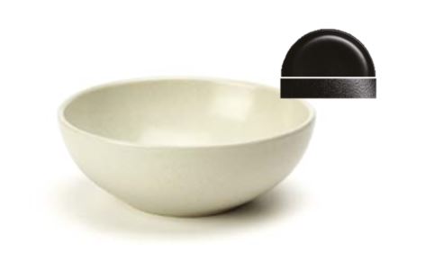 TAÇA CEREAIS Ø16CM ALT.5.5CM PRETO MATE
